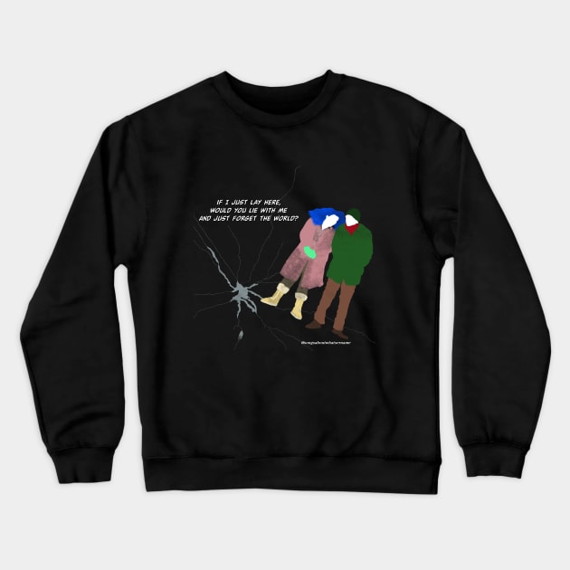 Eternal Sunshine - Chasing Cars Crewneck Sweatshirt by Ashbiel